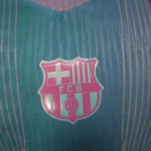 Mens Barcelona 2025/26 Bule Special Edition Jersey Player Version - Image 4