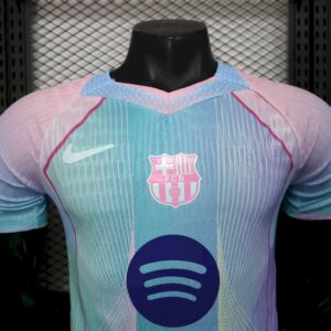 Mens Barcelona 2025/26 Bule Special Edition Jersey Player Version - Image 3