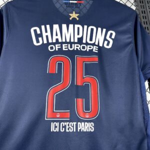 Mens Paris Saint-Germain 2024/25 Home Champions League Winner Jersey - Image 2