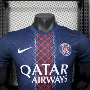 Mens Paris Saint-Germain 2025/26 Home Jersey Player Version - Image 5