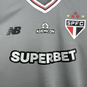 Mens Sao Paulo 2025/26 Special Edition Grey Jersey - Image 7