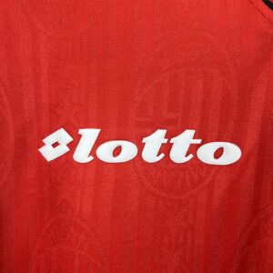 Retro AC Milan 1998/99 Away Red Jersey - Image 7