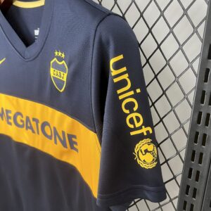 Retro Boca Juniors 2007/08 Home Jersey - Image 6