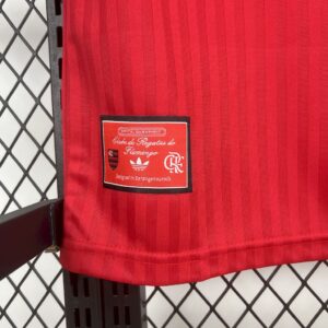 Mens Flamengo 2025/26 Adidas Originals SL Retro Jersey - Image 4