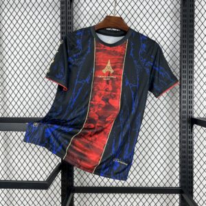 Mens Paris Saint-Germain 2025/26 (CAMPEONES DE EUROPA) Red and blue Jersey