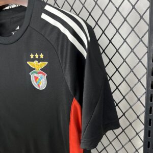 Mens Benfica 2025/26 Black pre-match training suit Jersey - Image 3