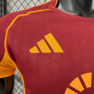 Mens AS Roma 2025/26 Home Jersey Player Version - Image 5
