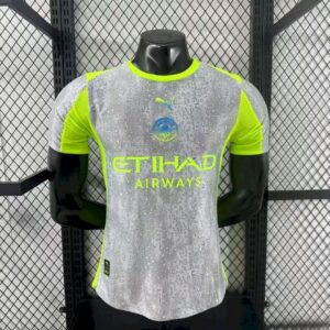 Mens Manchester City 2025/26 Third Jersey  Player Version