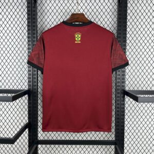 Mens Brazil 2025/26 Jordan Maroon Special Edition Jersey - Image 2