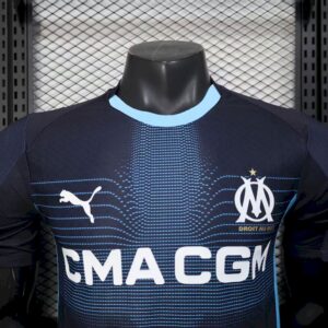 Mens Olympique Marseille 2025/26 Away Jersey Player Version - Image 5