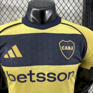 Mens Boca Juniors 2025/26 Away Jersey Player Version - Image 5