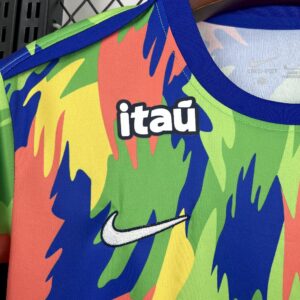 Mens Brazil 2025/26 Pre-match training Jersey - Image 6