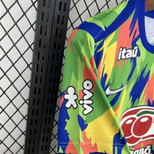 Mens Brazil 2025/26 Pre-match training Jersey - Image 3