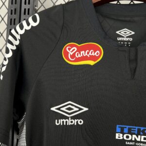 Mens Santos 2025/26 Black Special Edition Jersey - Image 10