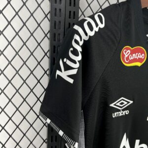 Mens Santos 2025/26 Black Special Edition Jersey - Image 5