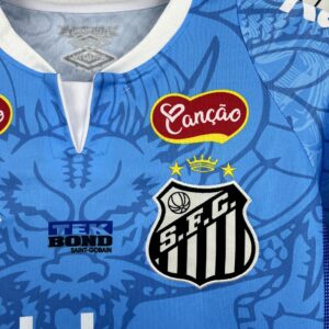 Mens Santos 2025/26 Blue Dragon Special Edition Jersey - Image 9