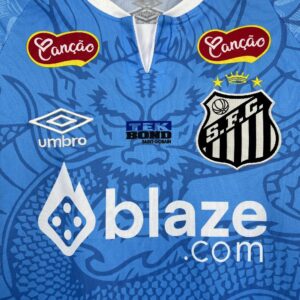 Mens Santos 2025/26 Blue Dragon Special Edition Jersey - Image 8