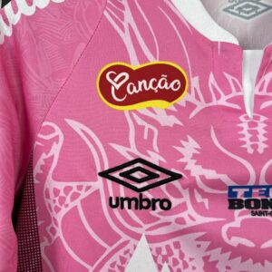 Mens Santos 2025/26 Pink Dragon Special Edition Jersey - Image 10