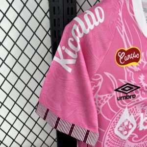 Mens Santos 2025/26 Pink Dragon Special Edition Jersey - Image 5