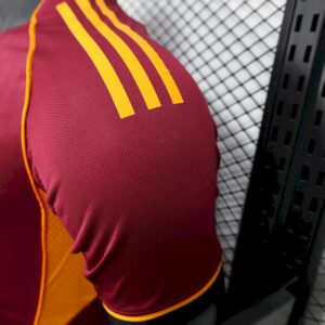 Mens AS Roma 2025/26 Home Jersey Player Version - Image 7