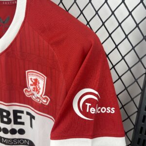 Mens Middlesbrough 2025/26 Home Jersey - Image 4