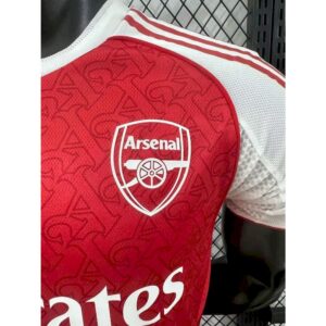 Mens Arsenal 2025/26 Home Jersey Player Version - Image 3