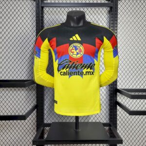 Mens Club America 2025/26 Home Long Sleeves Jersey Player Version