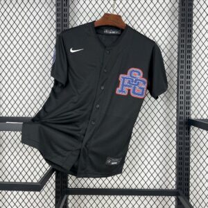 Mens Paris Saint-Germain 2025/26 US Pack Black Jersey