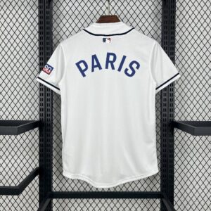 Mens Paris Saint-Germain 2025/26 US Pack White Jersey - Image 2