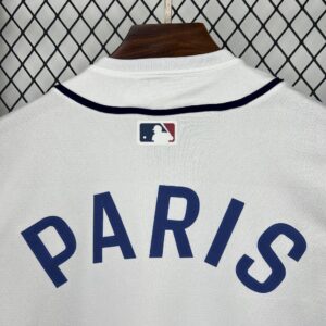 Mens Paris Saint-Germain 2025/26 US Pack White Jersey - Image 3