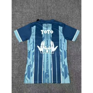 Mens Olympique Marseille 2025/26 Blue Jersey Player Version - Image 2