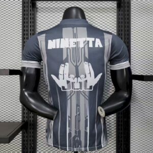 Mens Olympique Marseille 2025/26 Grey Jersey Player Version - Image 2