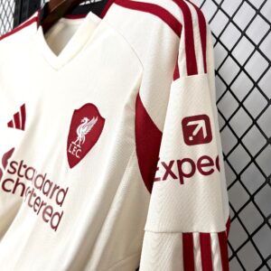 Mens Liverpool 2025/26 Away Long Sleeves Jersey - Image 3