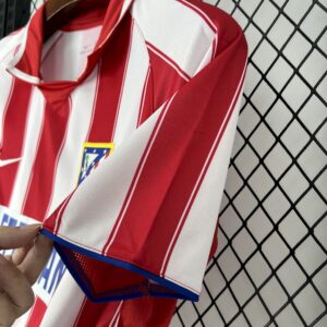 Retro Atletico Madrid 2003/04 Home Jersey - Image 3