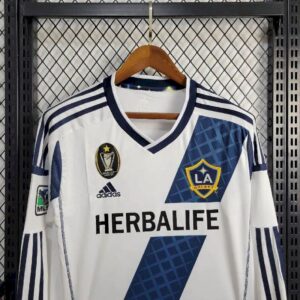 Retro LA Galaxy 2012/13 Home Long Sleeves Jersey - Image 2