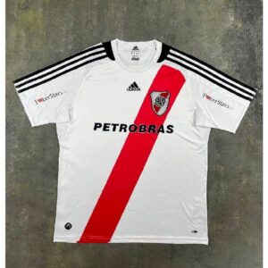 Retro River Plate 2009/2010 Home Jersey - Image 3