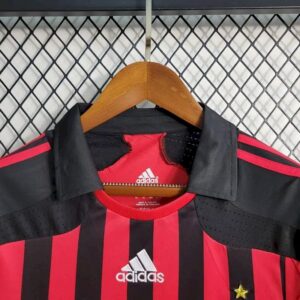 Retro AC Milan 2007/08 Home Long Sleeves Jersey - Image 10