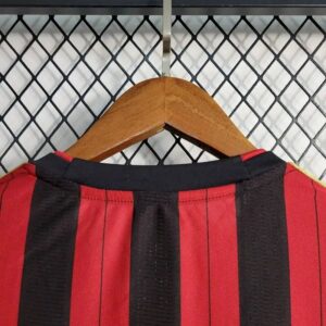 Retro AC Milan 2013/14 Home Long Sleeves Jersey - Image 4