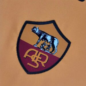 Retro AS Roma 2005/06 Home Long Sleeve Jersey - Image 3