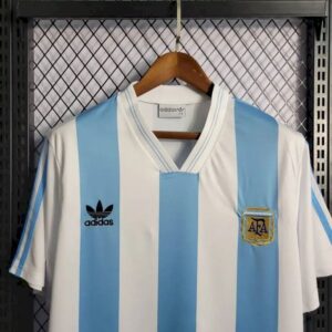 Retro Argentina 1993 Home Jersey - Image 2