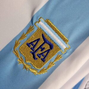Retro Argentina 1993 Home Jersey - Image 4