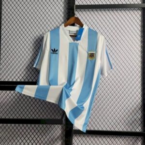 Retro Argentina 1993 Home Jersey - Image 8