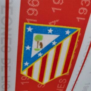 Retro Atletico Madrid 1995/96 Home Jersey - Image 5