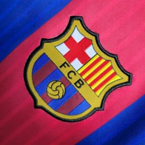 Retro Barcelona 2016/17 Home Jersey - Image 6