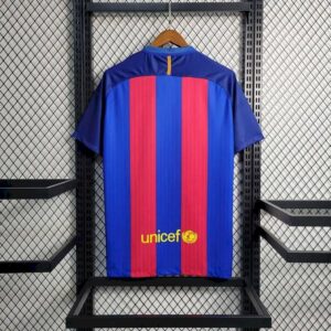 Retro Barcelona 2016/17 Home Jersey - Image 8