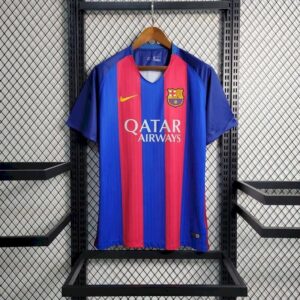 Retro Barcelona 2016/17 Home Jersey - Image 2