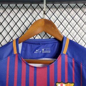 Retro Barcelona 2017/18 Home Jersey - Image 4