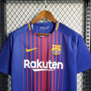 Retro Barcelona 2017/18 Home Jersey - Image 5