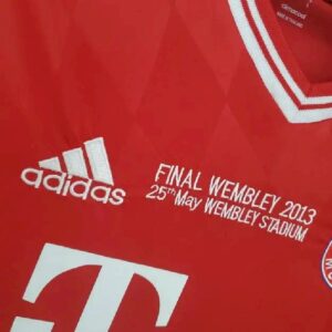 Retro Bayern Munich 2013/14 Home Champions League Jersey - Image 3