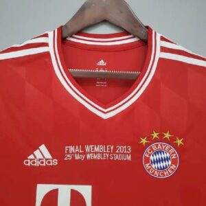 Retro Bayern Munich 2013/14 Home Champions League Jersey - Image 2